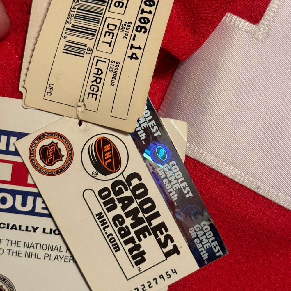 NHL Detroit red wings Brendan shanahan brand new Officially Licensed Jersey - Picture 3 of 5